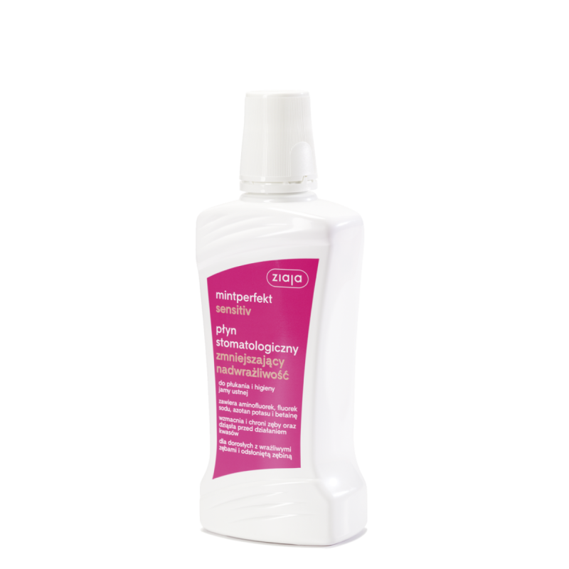 Ziaja Mintperfekt sensitiv płyn zmniejszający nadwrażliwość 500 ml