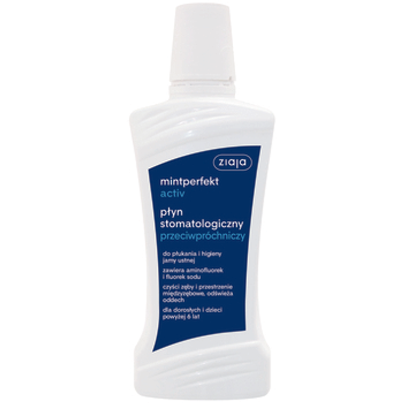 Ziaja Mintperfekt activ płyn przeciwpróchniczy 500 ml