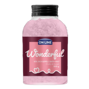 ON LINE SÓL DO KĄPIELI Wonderful Fruity & Sweet 600 g