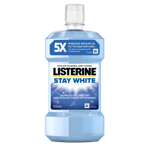 Listerine Stay White płyn do płukania jamy ustnej 500ml