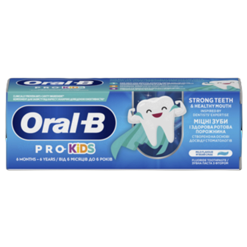 Oral-B Pro Kids Pasta do zębów, 0-6 lat 50 ml