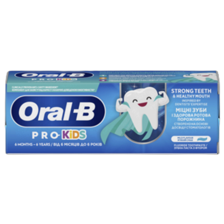 Oral-B Pro Kids Pasta do zębów, 0-6 lat 50 ml