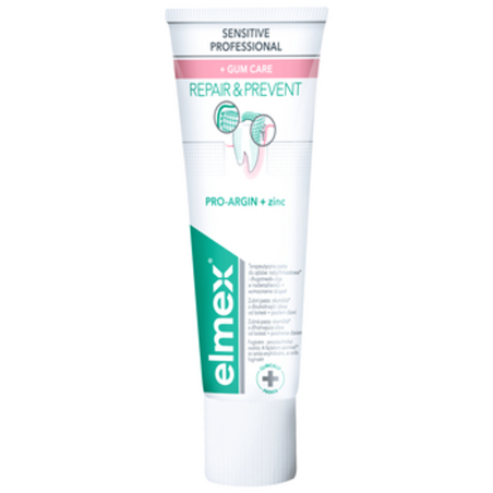 elmex Sensitive Professional Repair&Prevent pasta do zębów na nadwrażliwość + ochrona dziąseł 75 ml