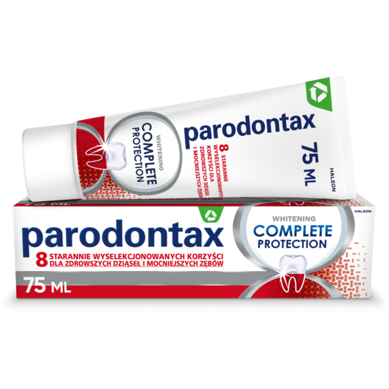 Parodontax Complete Protection Whitening Pasta do zębów wybielająca na krwawiące dziąsła 75 ml
