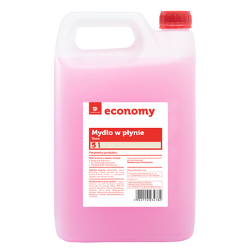 TGE/TOPS Mydło w płynie o zapachu różanym ROSE 5L