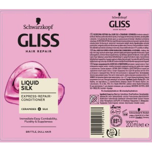 Odżywka ekspresowa Gliss Liquid Silk 200 ml