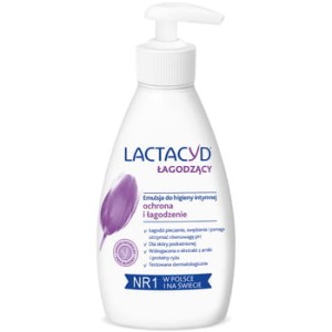 LACTACYD ŁAGODZĄCY emulsja do higieny intymnej z pompką 200mll
