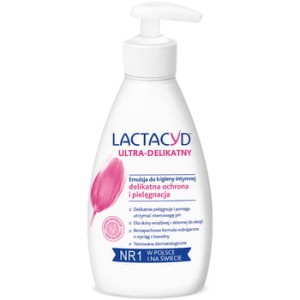 LACTACYD ULTRA-DELIKATNY emulsja do higieny intymnej z pompką 200ml