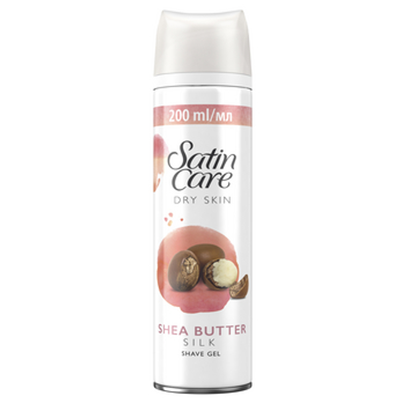 Gillette Satin Żel do golenia dla skóry suchej 200 ml