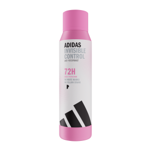 adidas Invisible Control antyperspirant w sprayu dla kobiet bez białych plam i żółtych śladów, 150 ml