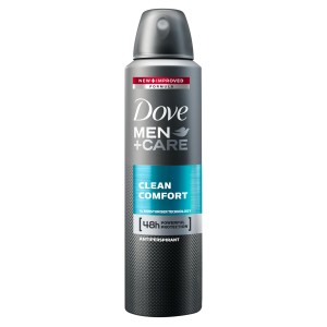 DOVE MEN CLEAN COMFORT SPRAY 150ML