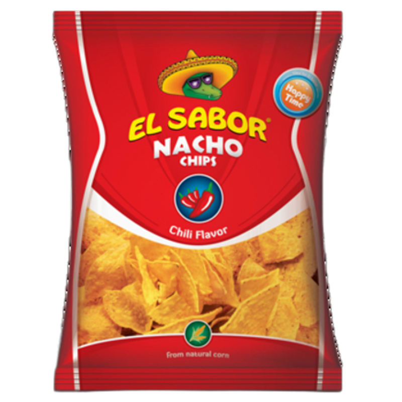 Nachosy o smaku chili 100g El Sabor