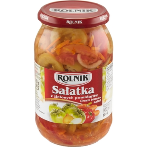 Sałatka z zielonych pomidorów 850 g Rolnik
