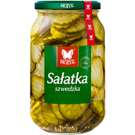 Sałatka szwedzka Motyl 870g (900ml)