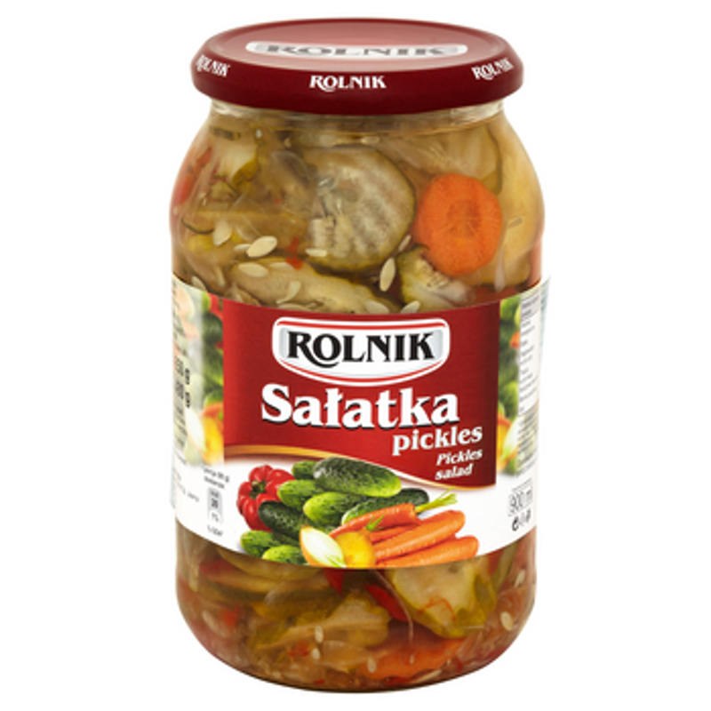 Sałatka Pickles 900 ml Rolnik