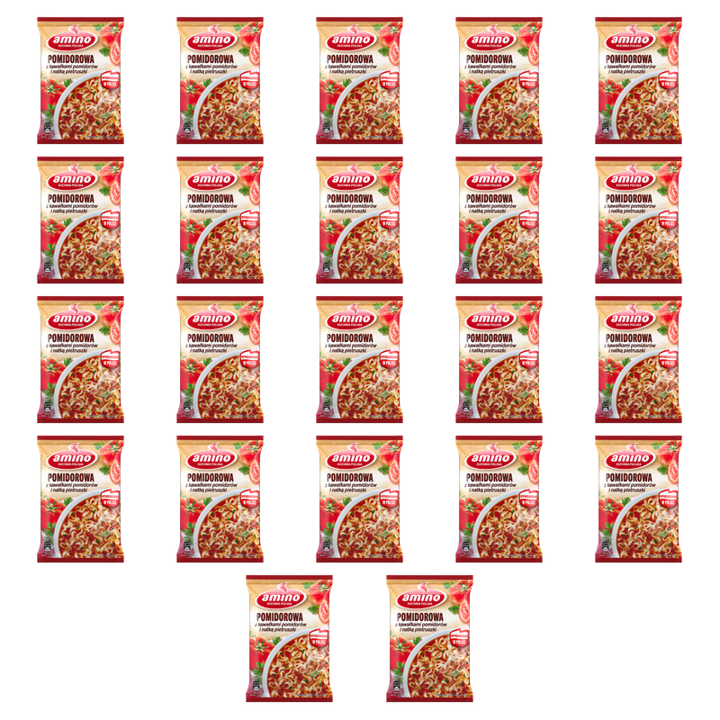 Amino Nudle Pomidorowa 61g X22