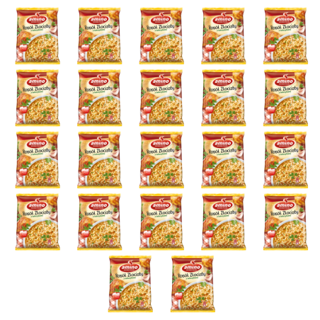 Amino Zupa blyskawiczna rosół złocisty z lubczykiem 57 g X22