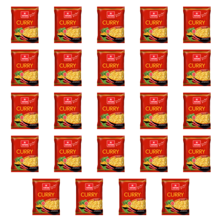 VIFON Curry - zupa błyskawiczna z kluskami o smaku kurczaka (ostra) 70g X24