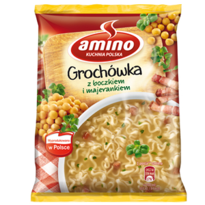 Amino Nudle grochowa 65g X22