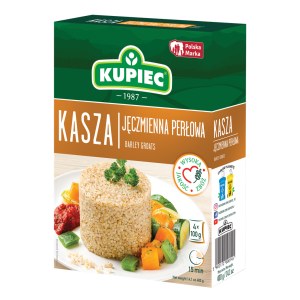 KUPIEC Kasza jęczmienna perłowa 4x100 g X12