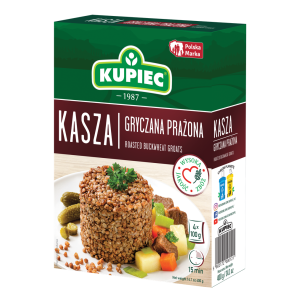 KUPIEC Kasza gryczana prażona 4x100 g X12