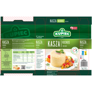 KUPIEC kaszka kuskus 300G X12