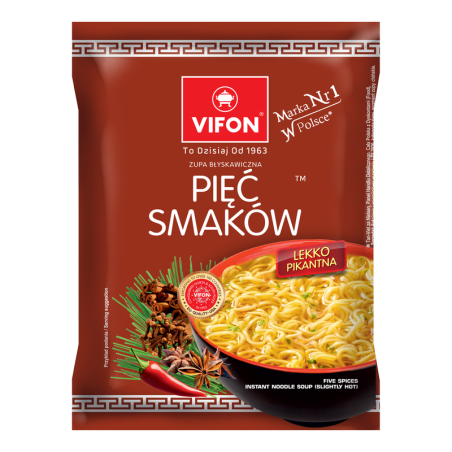VIFON Zupa błyskawiczna pięć smaków 70 g