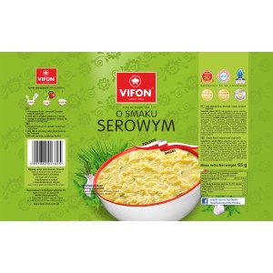 VIFON Zupa błyskawiczna o smaku serowym (Polskie Smaki) 65 g