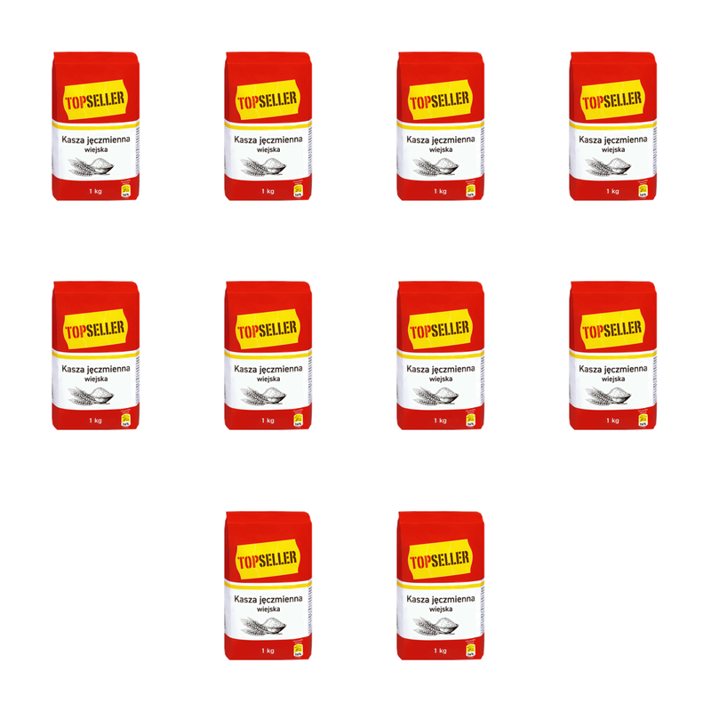 TOPSELLER Kasza jęczmienna wiejska 1kg X10