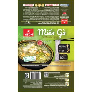 VIFON - Zupa błyskawiczna MIEN GA z nudlami vermicelli szklistym o smaku kurczaka łagodna 58g