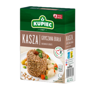 Kupiec Kasza gryczana biała 4x100 g