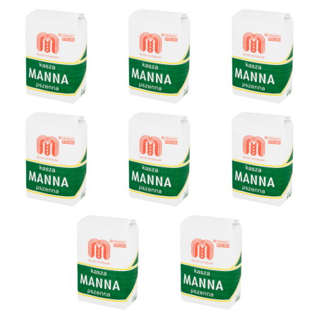 Młyny Stoisław kasza manna 1 kg X8