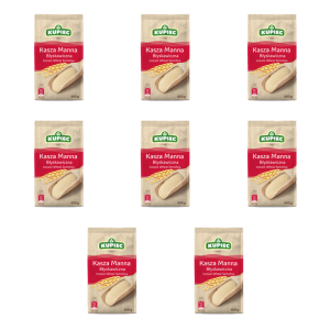KUPIEC kasza manna błyskawiczna 400g X8