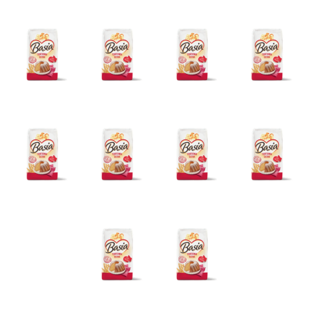 Mąka pszenna Ekstra Tortowa typ 405 Basia 1 kg X10