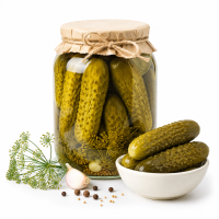 Concombres fermentés