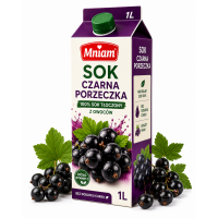 Sok z czarnej porzeczki 1 l