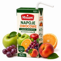 NAPOJE OWOCOWE 200 ml