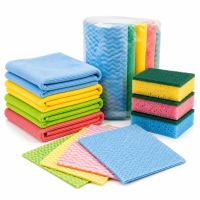 Chiffons et éponges nettoyantes