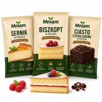 Gotowe ciasta w proszku