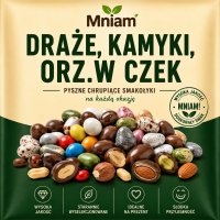 Dragées et fruits à coque enrobés de chocolat