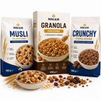 Muesli, granola et céréales crunchy