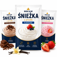 Préparation pour crème fouettée Śnieżka | Produits polonais en France | Mniam.fr