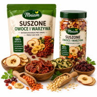 Suszone owoce i warzywa