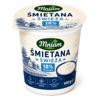 Śmietana świeża